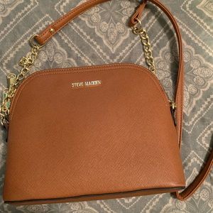 LIKE NEW Steve Madden Brown Crossbody Purse